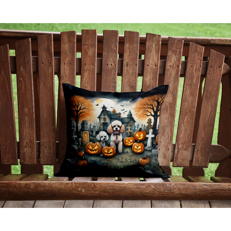  Coussin décoratif intérieur / extérieur en polyester Autre / Sans motif, 14 po x 14 po