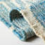 Tapis en jute / sisal tissé à plat Southwestern - bleu / ivoire-281234700