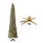 The Holiday Aisle® Stanley Pine Artificial Christmas Tree, with Metal Base Stand-2131584664