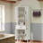 Freestanding Tall Bathroom Cabinet With 4 Soft-Close Doors,2 Cabinets,Open Storage&2 Adjustable Shelves,A Drawer-795547110