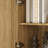 Mid-Century Modern Sideboard With Rattan Doors And Adjustable Shelves