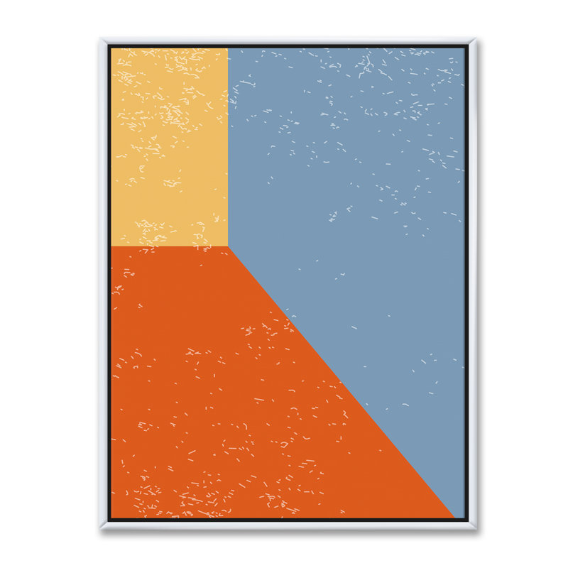 Minimal Geometric Compostions of Elementary Forms III - reproduction d'art graphique sur toile, H 32 po x l 24 po x P 1 po