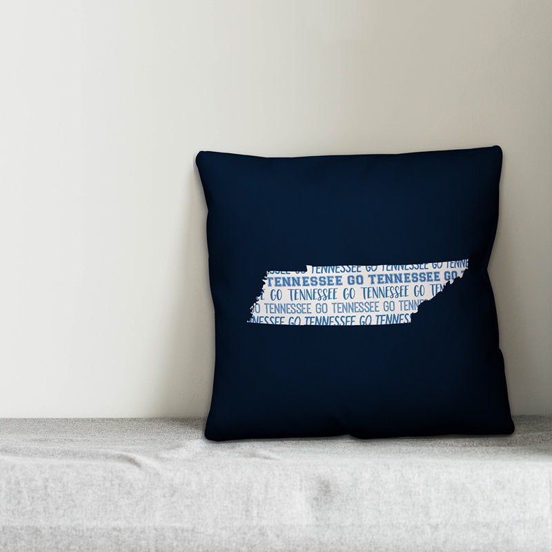 Coussin tennessee go team, bleu