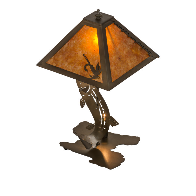 Rustic Lodge Table Lamp