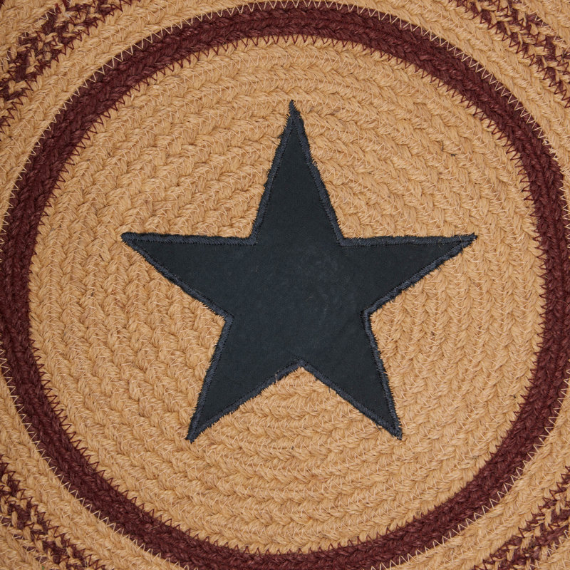 Coussin de coussin de chaise étoiles applique