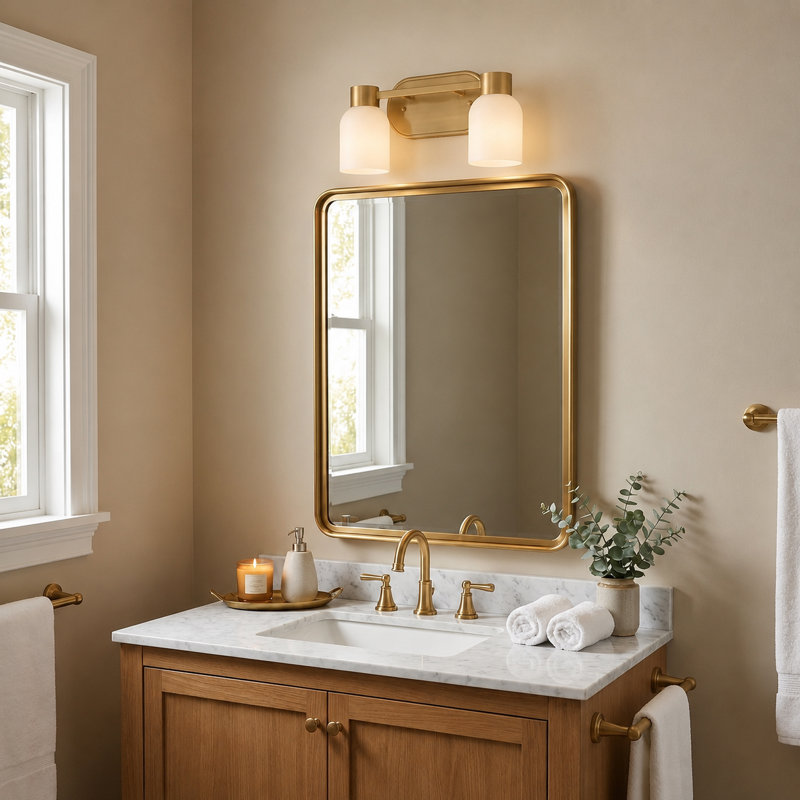 2 - Light Dimmable Vanity Light, 2