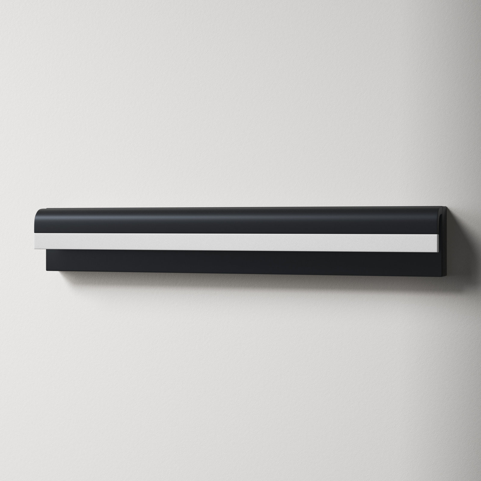 Pelham Single Dimmable LED Bath Bar, Black