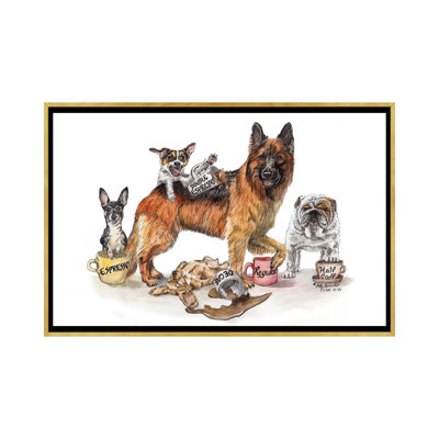 " Coffee Dogs " by Holly Simental