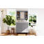 Armoire de rangement moderne avec 2 portes à fermeture douce et 4 tiroirs-1097218680