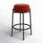 Colombe Upholstered Stool with Metal Frame-982525812-983230748