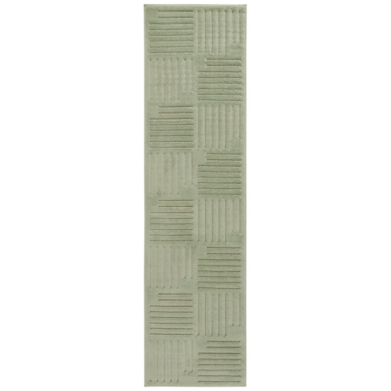 Mirissa Performance Solid Color Rug, Runner 2'2" x 8'