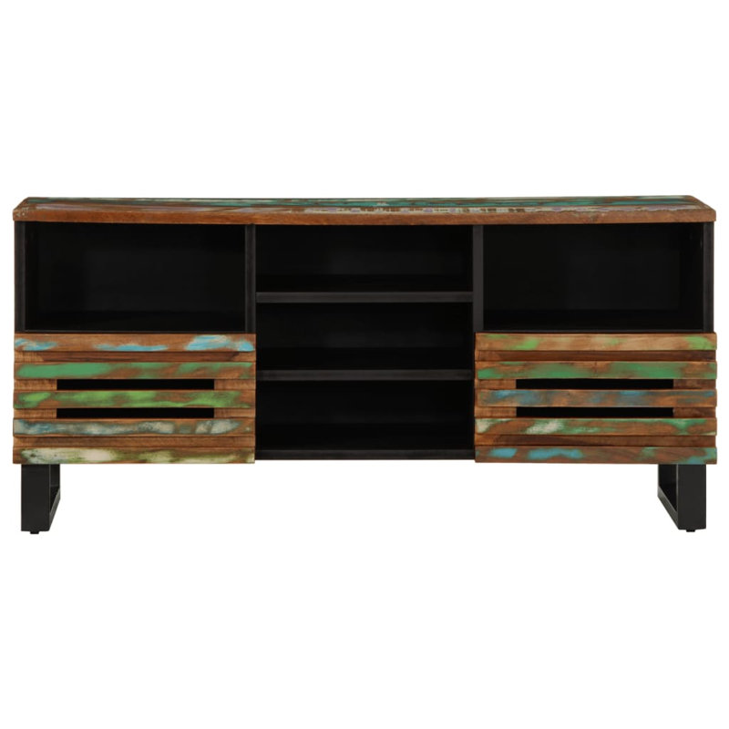 Unfinished TV Stand for TVs up to 24", Multicolored
