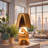 Cute Modern Table Lamp For Kid Christmas Gift