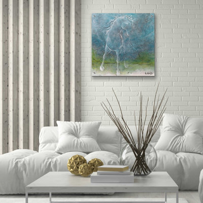 «And You» par Sam Asllani, art mural en verre acrylique