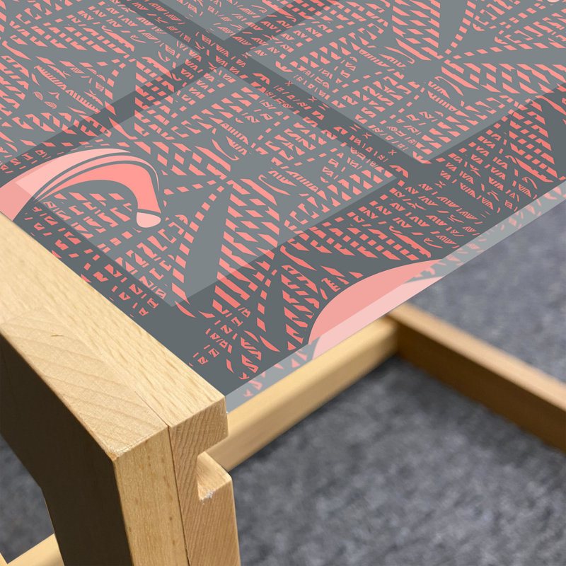 Jakevious Trestle Coffee Table, 40cm H x 46.5cm W x 62cm D