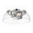 Iftimie 14" Flush Mount with Clear Glass-873201869