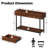 43.3" Wide Modern Console Table with Fluted Drawer Fronts, Wooden Sofa Table with 2 Drawers, Entryway Table for Hallway & Behind-Couch Storage-906921154