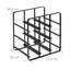 Wine Bottle Rack Black