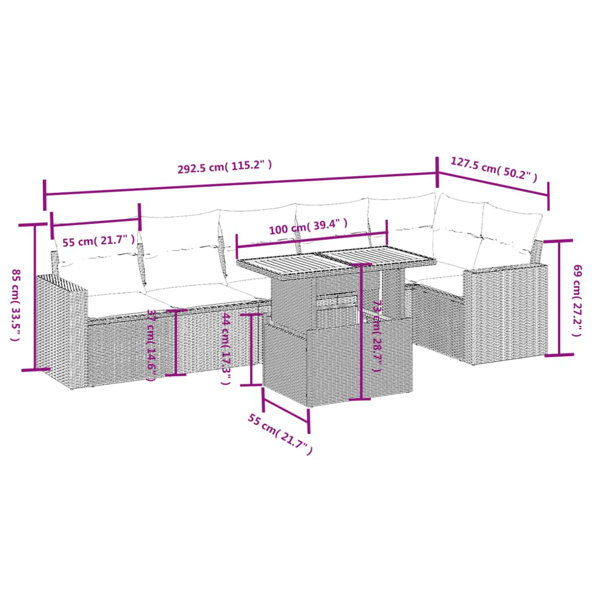 Dimensions du produit