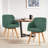Fegan Swivel Linen Upholstered Back Side Chair-879140302-910379908