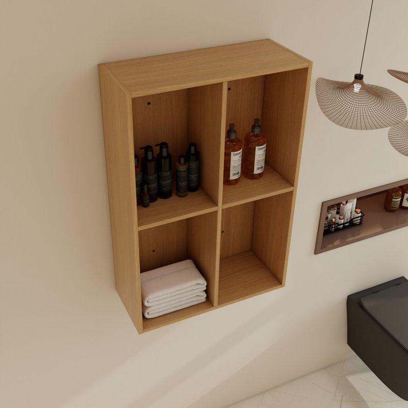 Armoire d'appoint murale 24 po avec 2 tablettes 24 po