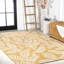 Tapis intérieur / extérieur jaune / crème Crossreagh Nevis-70302843