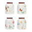 Butterfly Meadow Baking Spice Jars, Set Of 4