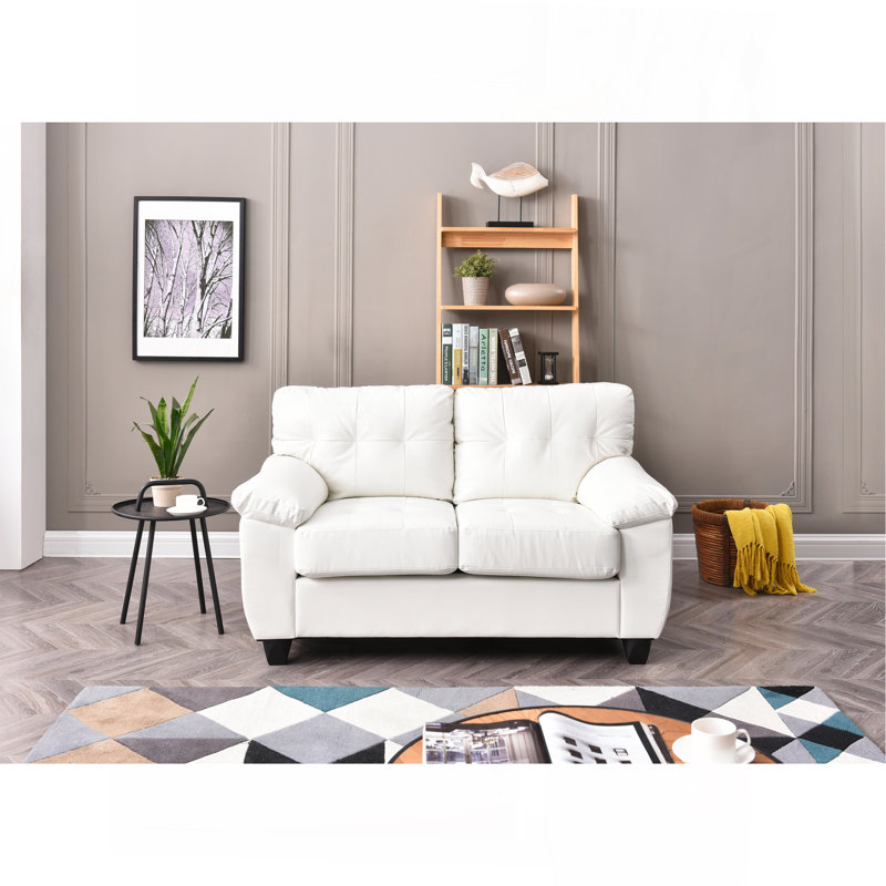 Causeuse contemporaine Contemporar, Blanc