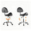 Roues de tabouret ergonomiques à hauteur réglable