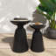 Ensemble de 2 tables d'appoint en fer Serenita-1171293933