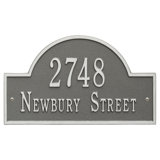 2-Line Wall Address Plaque