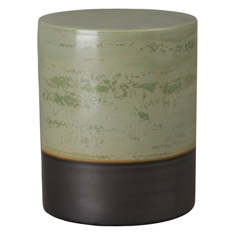 Stool/Table Garden Stool, Green Speckle