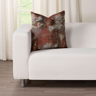 Abstract Reversible Throw Pillow