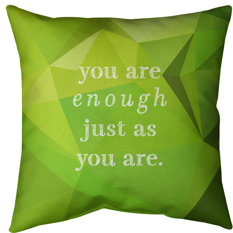 Coussin de sol en pierre précieuse you are so, H 28 po x l 28 po, Péridot