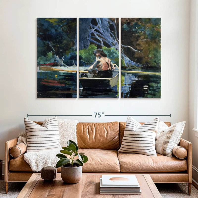 Mehar The Adirondack Guide, 42" H x 65" W