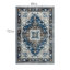Tapis perlé rectangulaire vieilli à motif rétro-428965299