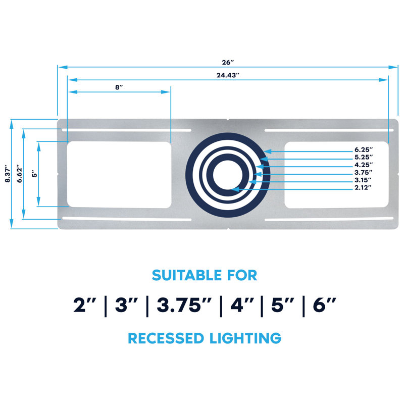 0'' Recessed Lighting Housing for New Construction