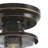 Emma Jane 6.75 in. W 1 - Bulb LED Outdoor Semi Flush Mount Outdoor Flush Mount