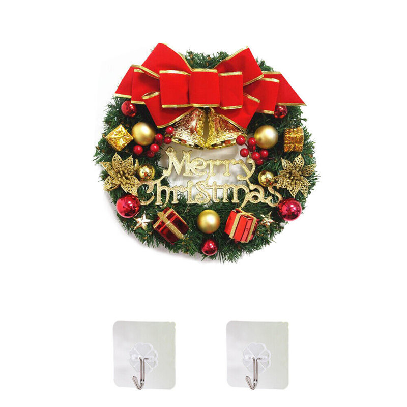 Décoration murale couronne de Noël