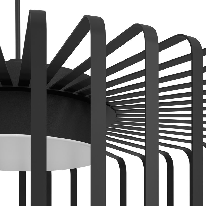 Finklea 1 - Light Matte Black Pendant