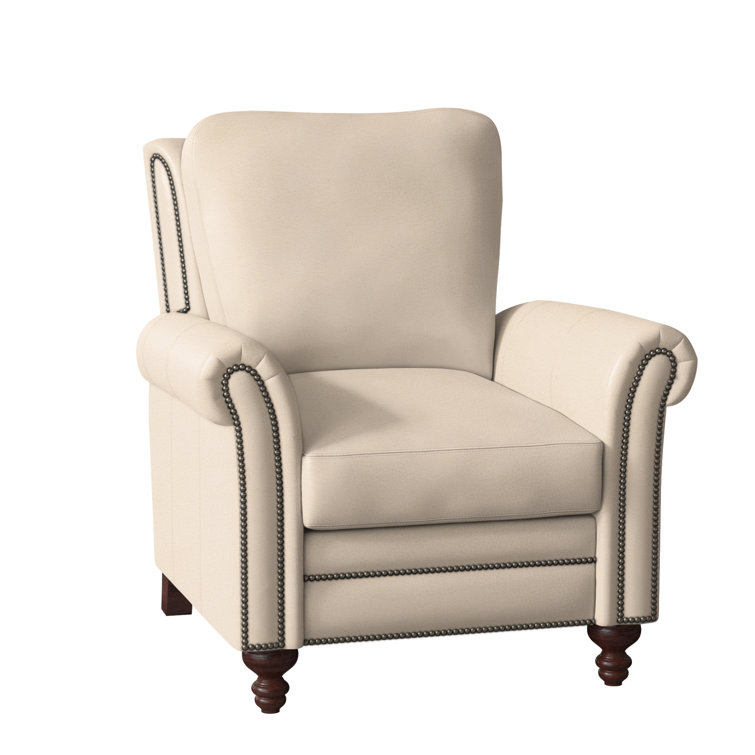Fauteuil inclinable standard en cuir véritable de 36,5 po Richardson