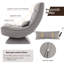 Chaise de jeu inclinable et pivotante Ebern Designs-1889042848