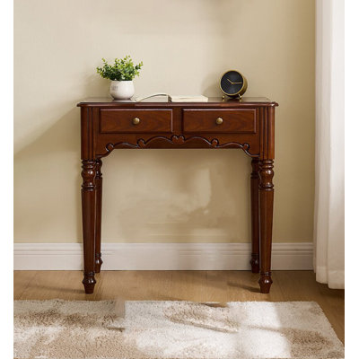 Solid Wood Writing Desk