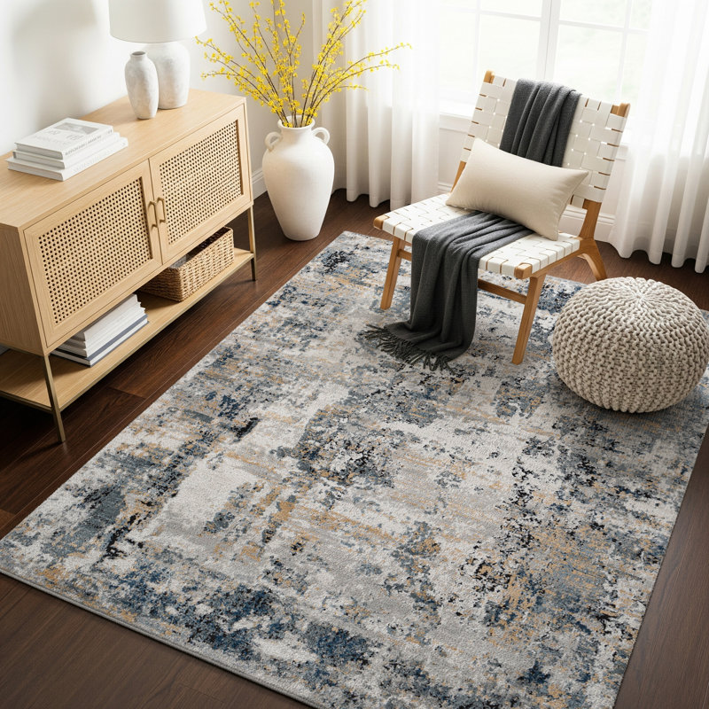 Casanova Abstract Area Rug, Rectangle 200 x 275cm