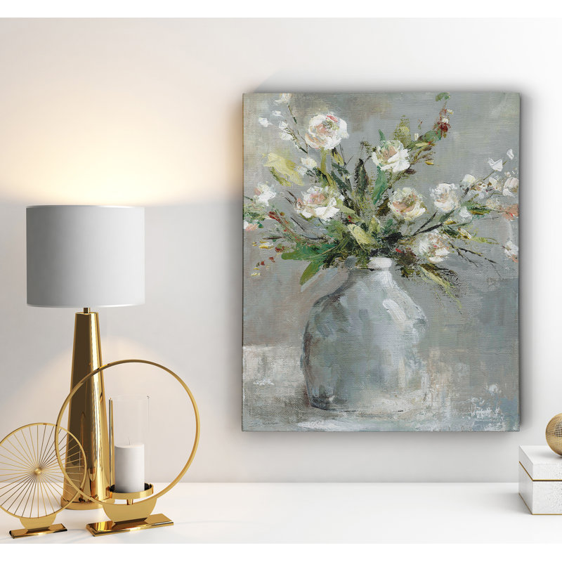 « country bouquet i », impression sur toile tendue, H 16 po x l 20 po x P 1,5 po