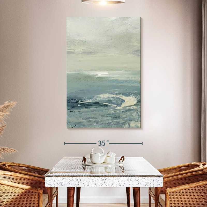 Avery Waves Abstract I, 51" H x 34" W