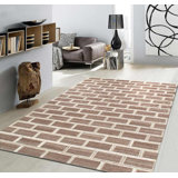 Ichabod Hand Knotted Leather Area Rug