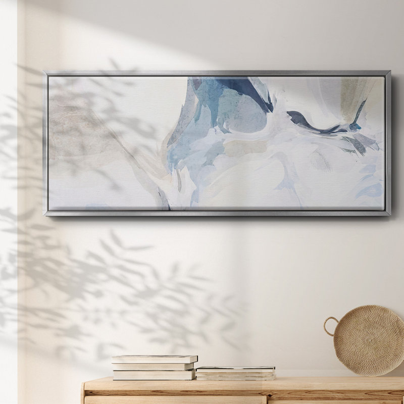 Fresh Air IV- Framed Canvas, 20" H x 50" W