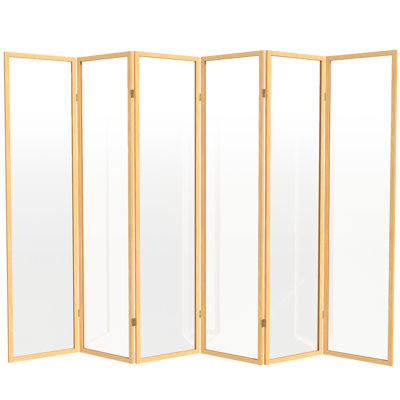 Alayzhia Clear Plastic Partition