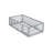 Twin Size Floor Bed with Fence Guardrails and Door, Rubber Wood Montessori Toddler Bed Frame, Kids Safety Bed,Grey-128965853
